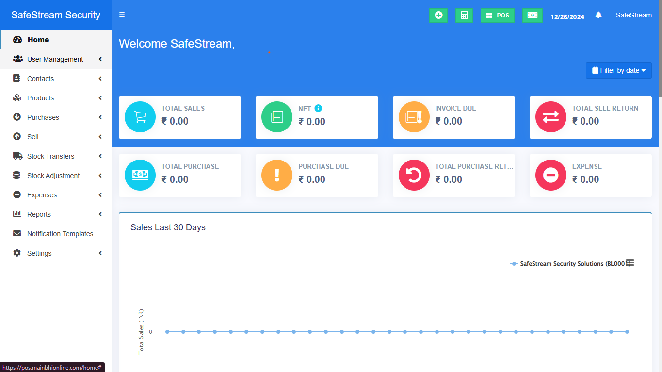POS Billing System Development for Retail